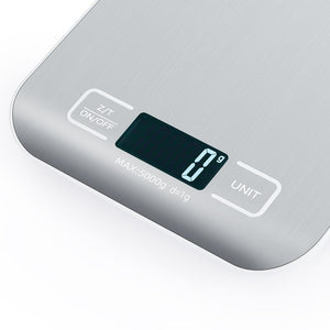 Stainless Steel Digital Kitchen Scale Precision Baking & Cooking