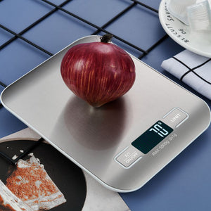 Stainless Steel Digital Kitchen Scale Precision Baking & Cooking