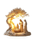 Tree of Life Acrylic Family Display – Jesus Inspired Home Decor - BOURANADecorative LED LightBOURANABOURANACJYD241078101AZ5colorTree of Life Acrylic Family Display – Jesus Inspired Home Decor