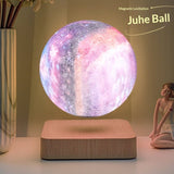 Lunar Sphere: Magnetic Levitation Night Light - BOURANADecorative LED LightBOURANABOURANACJYD264225503CXGalaxy BallLunar Sphere: Magnetic Levitation Night LightUSDeep wood grain base