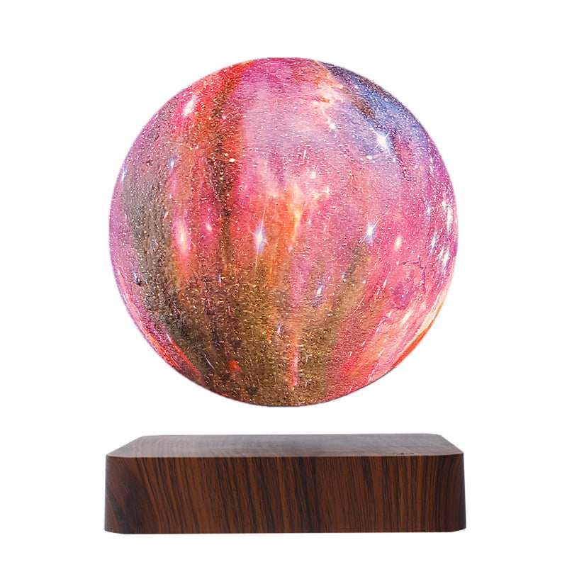 Lunar Sphere: Magnetic Levitation Night Light - BOURANADecorative LED LightBOURANABOURANACJYD264225503CXGalaxy BallLunar Sphere: Magnetic Levitation Night LightUSDeep wood grain base