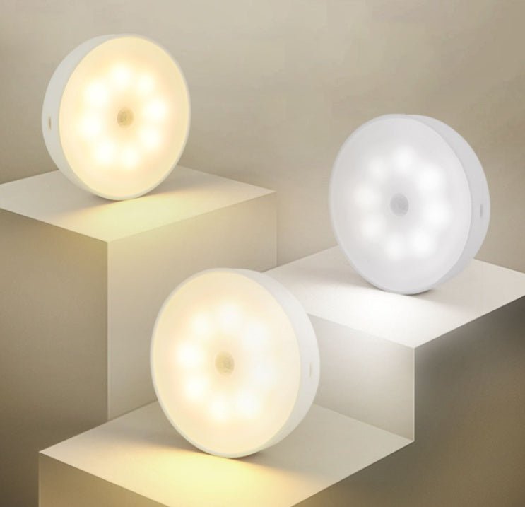 Lumos Motion Sensor LED Puck Light – USB Rechargeable Wireless Lamp - BOURANADecorative LED LightBourana HomeBOURANACJJT110969703CX2pcs Warm lightLumos Motion Sensor LED Puck Light – USB Rechargeable Wireless LampUSB