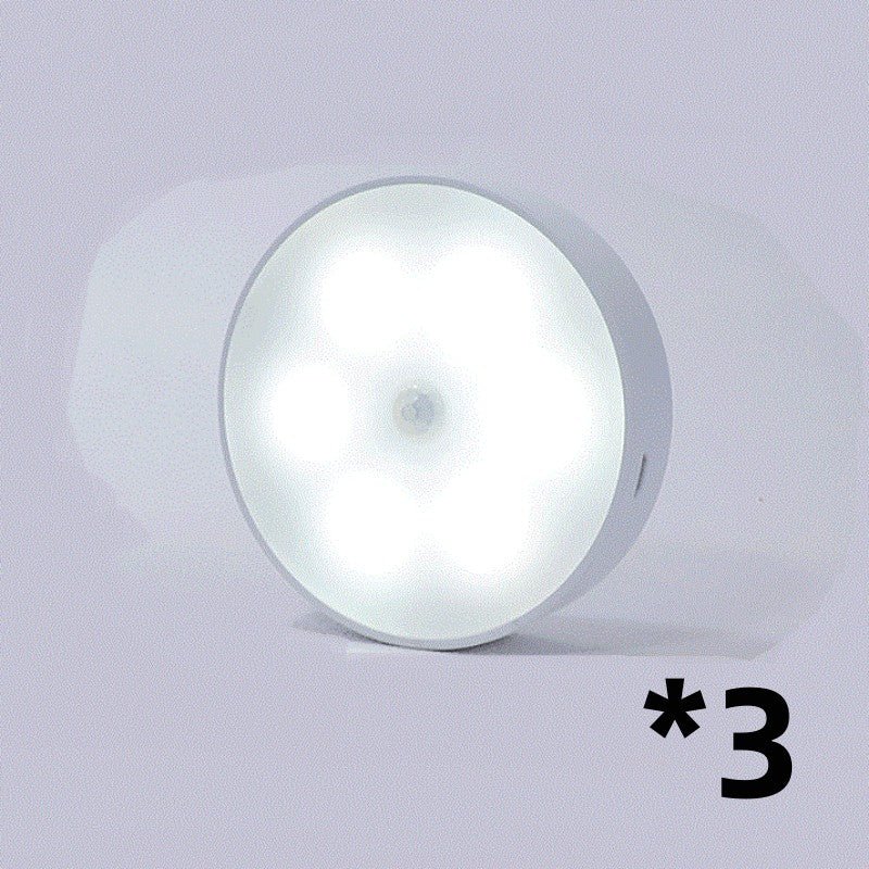 Lumos Motion Sensor LED Puck Light – USB Rechargeable Wireless Lamp - BOURANADecorative LED LightBourana HomeBOURANACJJT110969706FU3pcs White lightLumos Motion Sensor LED Puck Light – USB Rechargeable Wireless LampUSB