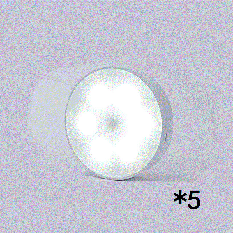 Lumos Motion Sensor LED Puck Light – USB Rechargeable Wireless Lamp