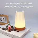 Aurora Luxe Wood Grain Touch Lamp – Remote & Rechargeable - BOURANANight LightBourana HomeBOURANACJJT246057001AZ3WAurora Luxe Wood Grain Touch Lamp – Remote & RechargeableThree Colors And Seven Colors